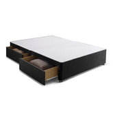 12" Divan Base Only With Draws and Without